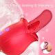 Fiona-Clit Licking Rose Toy With Vibrating Egg