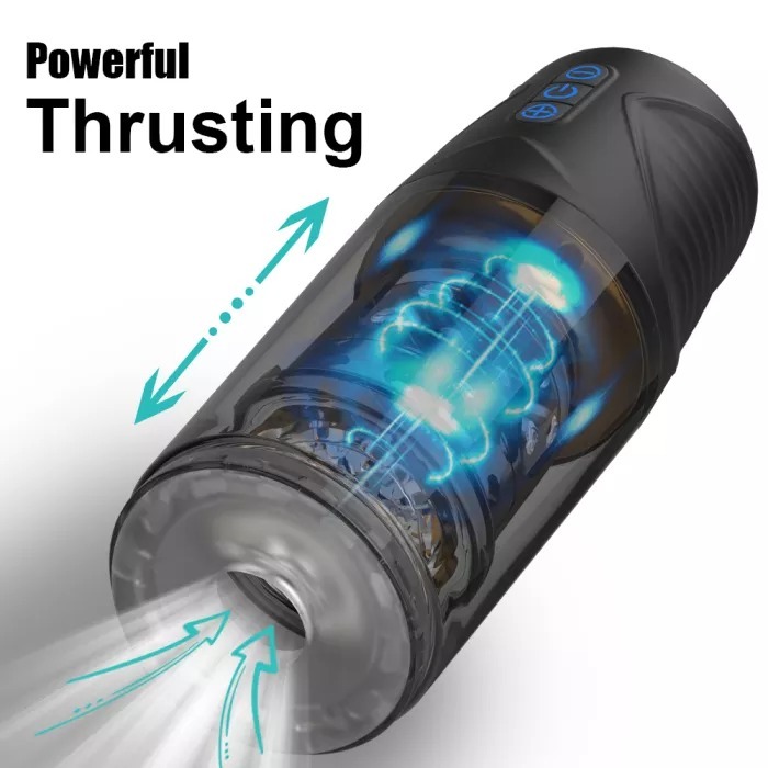 Automatic 7 Modes Thrusting Rotating Male Masturbator