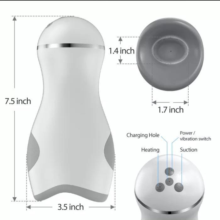 New Pump Sucking Heating Automatic Male Masturbator