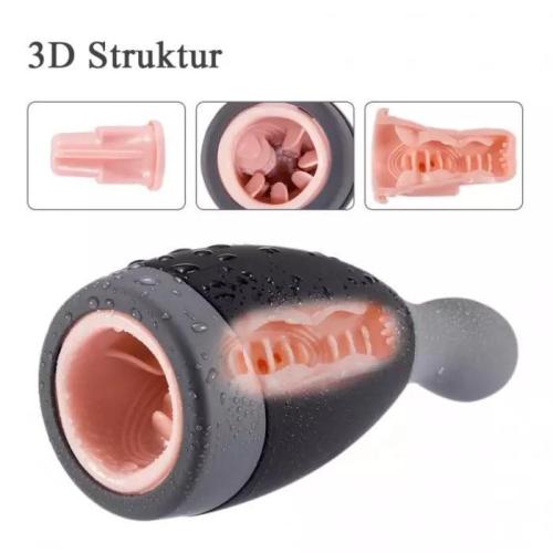 4D Automatic Stroker Vibrating Male Masturbator
