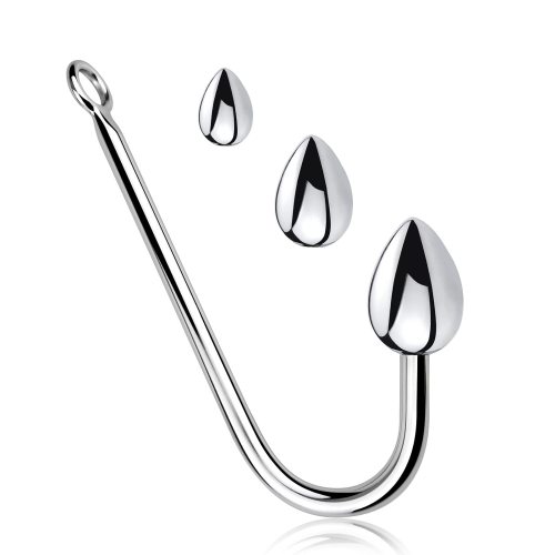 Buyging™ Stainless Steel Anal Hook with 3 Balls