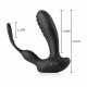 Intelligent Heating 10 Vibrating Prostate Massager With Dual Cock Ring