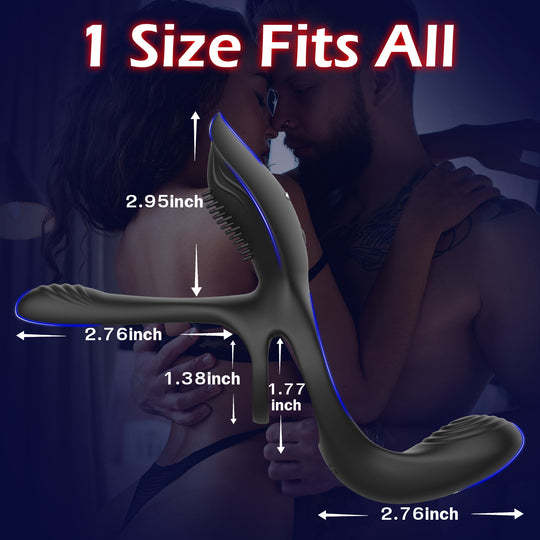 Buyging™ KUSHOR Wireless 10 Vibration Penis Ring For Couples