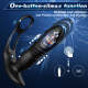 12 Vibrating 3 Thrusting  Dual Cock Rings Prostate Massager