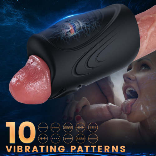 2IN1 Handhold 10 Vibrating Penis Vibrator