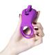 Roxy - Licking Sex Toy & Vibrating Dual Penis Ring