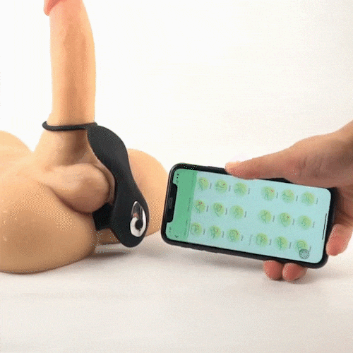 Buyging™ APP/Controller & 9-Telescopic /Vibration & Cock Rings Prostate Massager