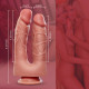 Buyging™ 8.27 Inch Lifelike Silicone Double Ended Dildo with Suction Cup