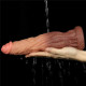 LOVETOY 9.65 Inch Dual-Layered Silicone Extra Large Dildo