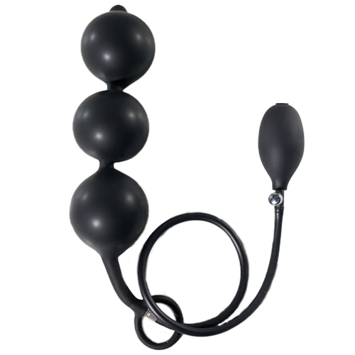 3 IN 1 Inflatable Anal Exercise Sex Toy With Cock Ring