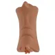 Blowjoblove 3 IN 1 Tanned Lifelike Face Pocket Pussy