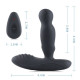 LEVETT E-Stim 360° Rotation 16 Vibrating Prostate Massager with Remote Control