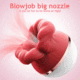 Blowjob Big Nozzle Sex Vibrating Toy Unisex