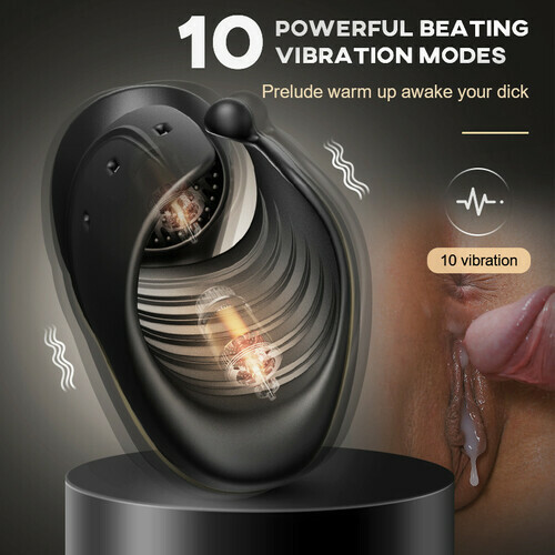 Buyging™ ALIEN Automatic Adjustable Buckle 10 Vibrating Penis Trainer