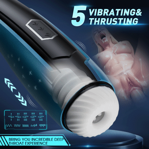 Buyging™ Starlight 5 Thrusting & Vibrating Oral Sex Male Masturbator