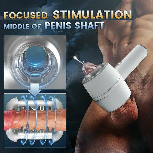 Buyging™ Automatic 3 Frequency Telescopic Handheld Male Masturbator Cup