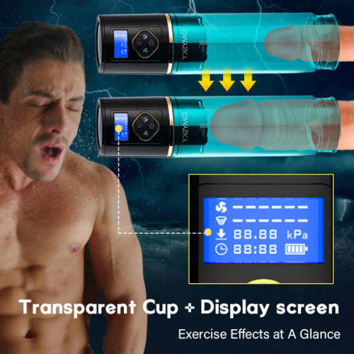 Buyging™ QMYSKY 6 Hydrotherapy with Display Male Enhancement Water Penis Pump