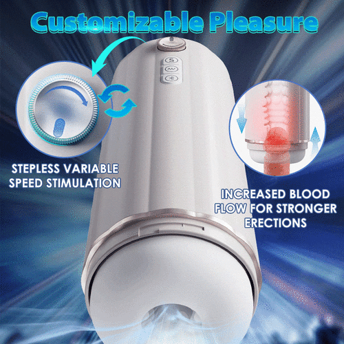 Buyging™ Bluetooth Infinitely Adjustable Thrusting Vibrating Heating Male Masturbator