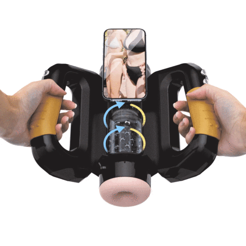 Buyging™ Rotating Thrusting Double Side Handle Male Stroker XSPACECUP