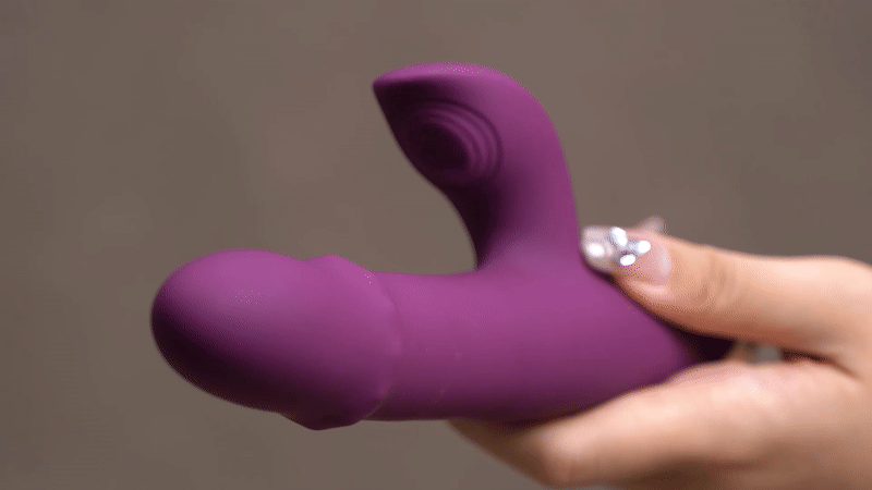 Lilian -  G-spot Vibrator with Beads Ring and Clit Stimulator