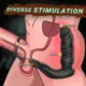 Buyging™ APP Control 9 Vibrating Thrusting Prostate Massager With Dual Cock Rings