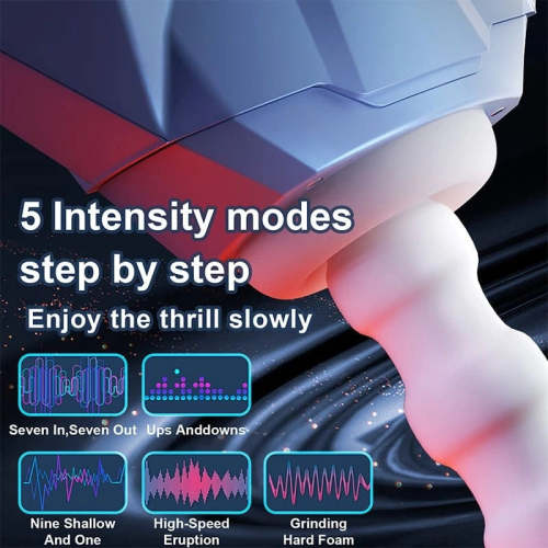 Buyging™ SVAKOM Dual Opening 5 Thrusting Sucking Male Stroker