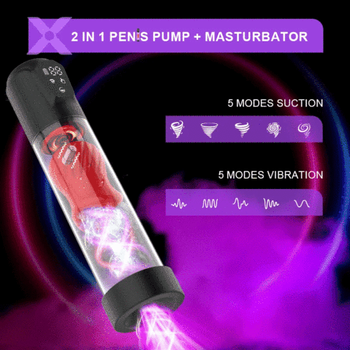 Buyging™ Electric Dick Enlarger for Men Erection with 5 Training Pressure and 5 Vibration Modes