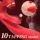 Buyging™ 10 Pulsating 7 Sucking 3 Thrusting & Vibrating Heating G-spot Dildo Vibrator