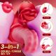 Buyging™ Twin Rose Tongue Teasing & Vibrating G Spot Vibrator