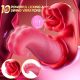 Buyging™ Twin Rose Tongue Teasing & Vibrating G Spot Vibrator