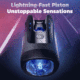 Buyging™ LETEN Cannon King Mini 3D Fleshy Telescopic Vibrating Automatic Masturbator