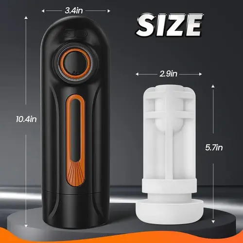 Buyging™ 10 Thrusting 10 Vibrating 3 Sucking Heating Male Masturbator