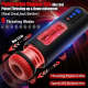 Buyging™ 9 Telescopic Vibration Sucking Heated Aircraft Male Stroker
