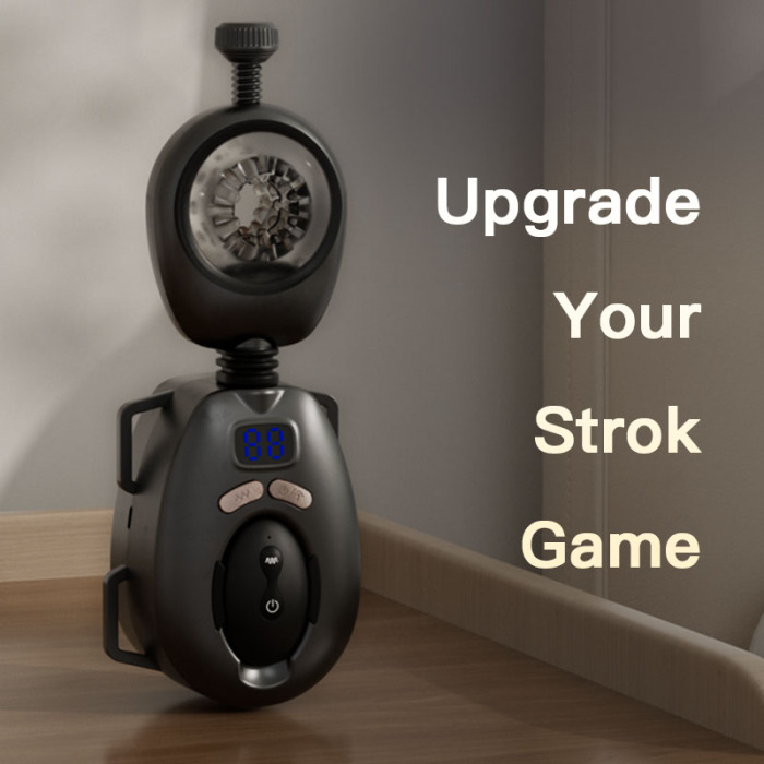 Buyging™ Wearable Automatic 9 Swinging 9 Vibrating Male Masturbator