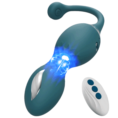 Buyging™ CLARA Electri Rotating Clitoral Vibrator & Prostate Massager for Couple