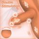 Buyging™ Remote Control Dual Motor Riding Vibrator Dildo With 10*10 Vibration Modes