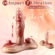 Buyging™ 10 Thrusting 7 Vibrating Swing Heating Sit and Ride Dildo With Suction Cup