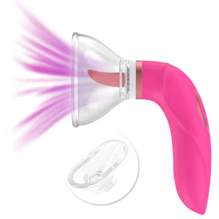 Hotlovevibe™ Clitoral Sucking Vibrator Sex Toys with 8 Sucking and 5 Licking Vibrations