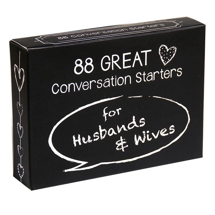 Hotlovevibe 88 Great Couple Quiz Card Game Love Talk Game for Couples Board Game Card
