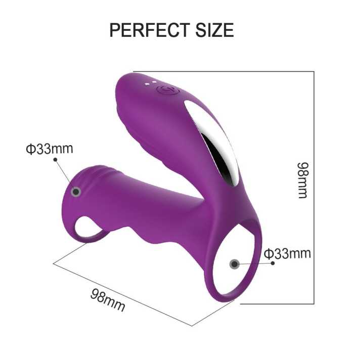 Edenlegend Vibrating penis Ring Sex Toy for Couples