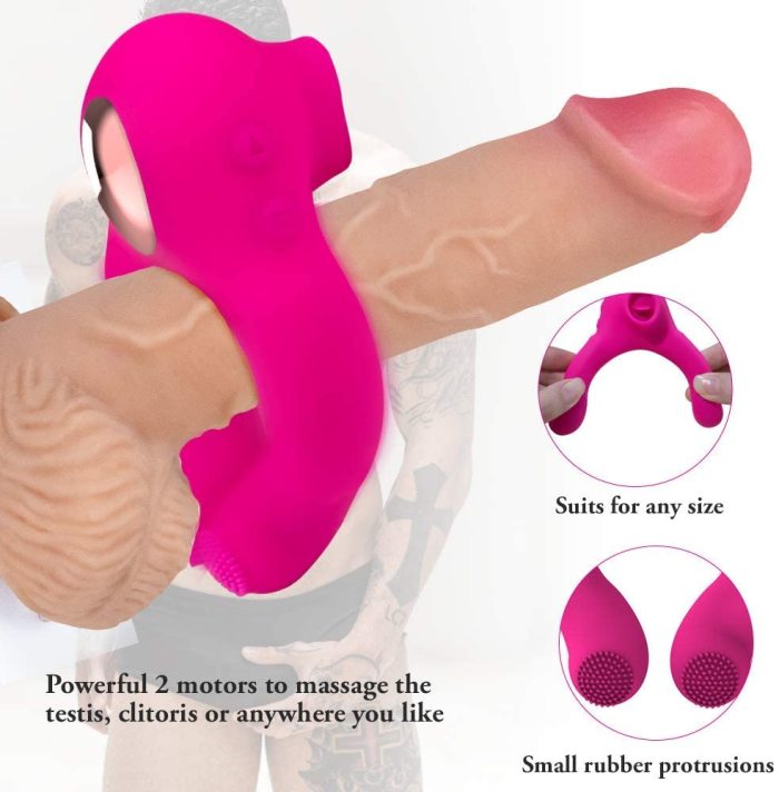 Penis Massager | Best Penis C Ring |  Vibrating Clit Tickler