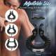 Hare Buddy-Separable Rabbit Rocker 10 Vibrating Cock Ring for Couple Play