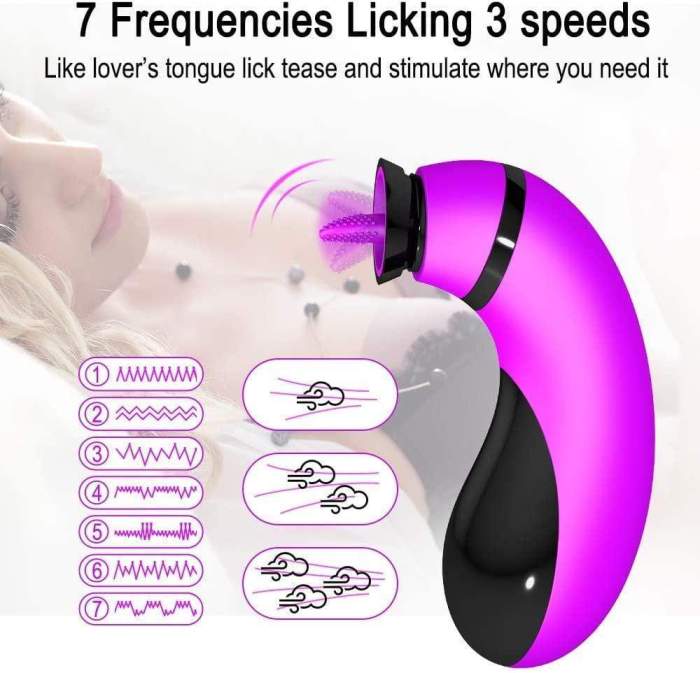 Edenlegend Mini PENGUIN Licking Vibrator