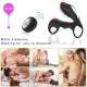 Edenlegend Vibrating penis Ring Sex Toy for Couples