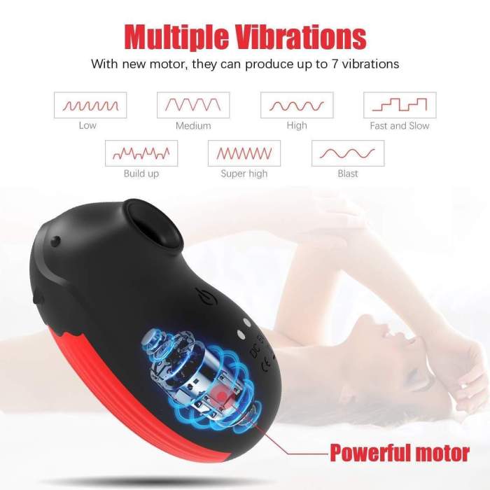 Clitoral Sucking Vibrator with Multi-Frequencies