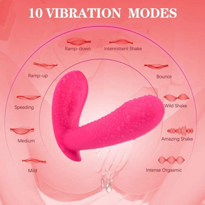 10 Vibration Modes X9 Remote G Spot Butterfly Vibrating Panties