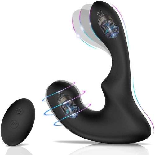 9 Vibrating Double Motor 30° Wave-Motion Prostate Massager