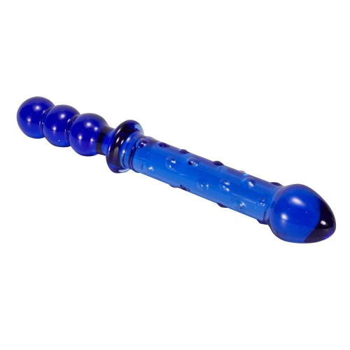 Ocean Blue Glass Butt Plug