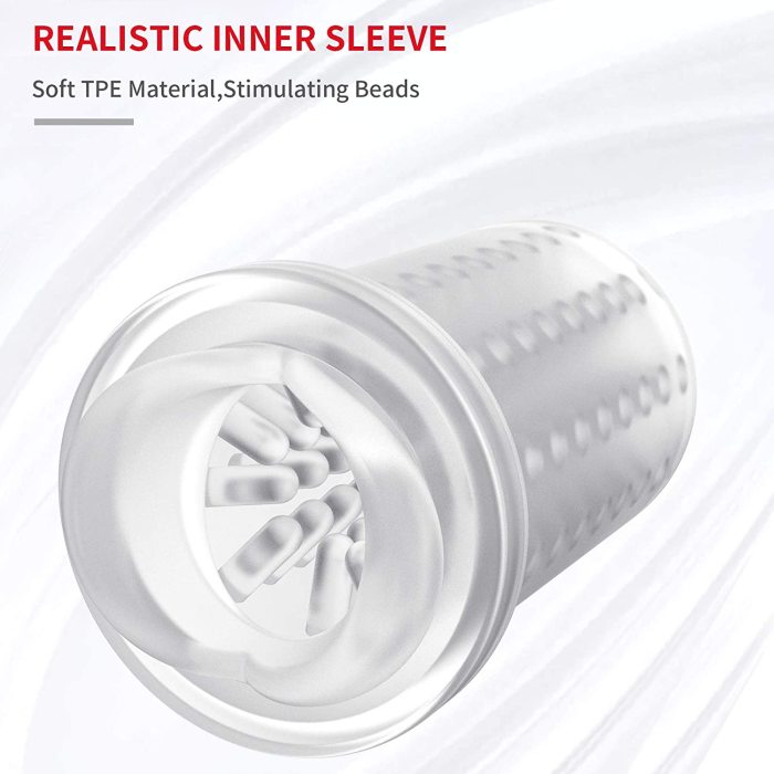 Edenlegend10 Powerful Modes & 5 Thrusting Vibrating Male Masturbator