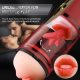 Automatic Male Masturbator Cup for Blowjob Penis Simulator with 7 Vibration and 4 Tongue Licking Frequencies, Electric Pocket Pussy Vagina 3D Textured Oral Male Stroker Sex Toy for Men